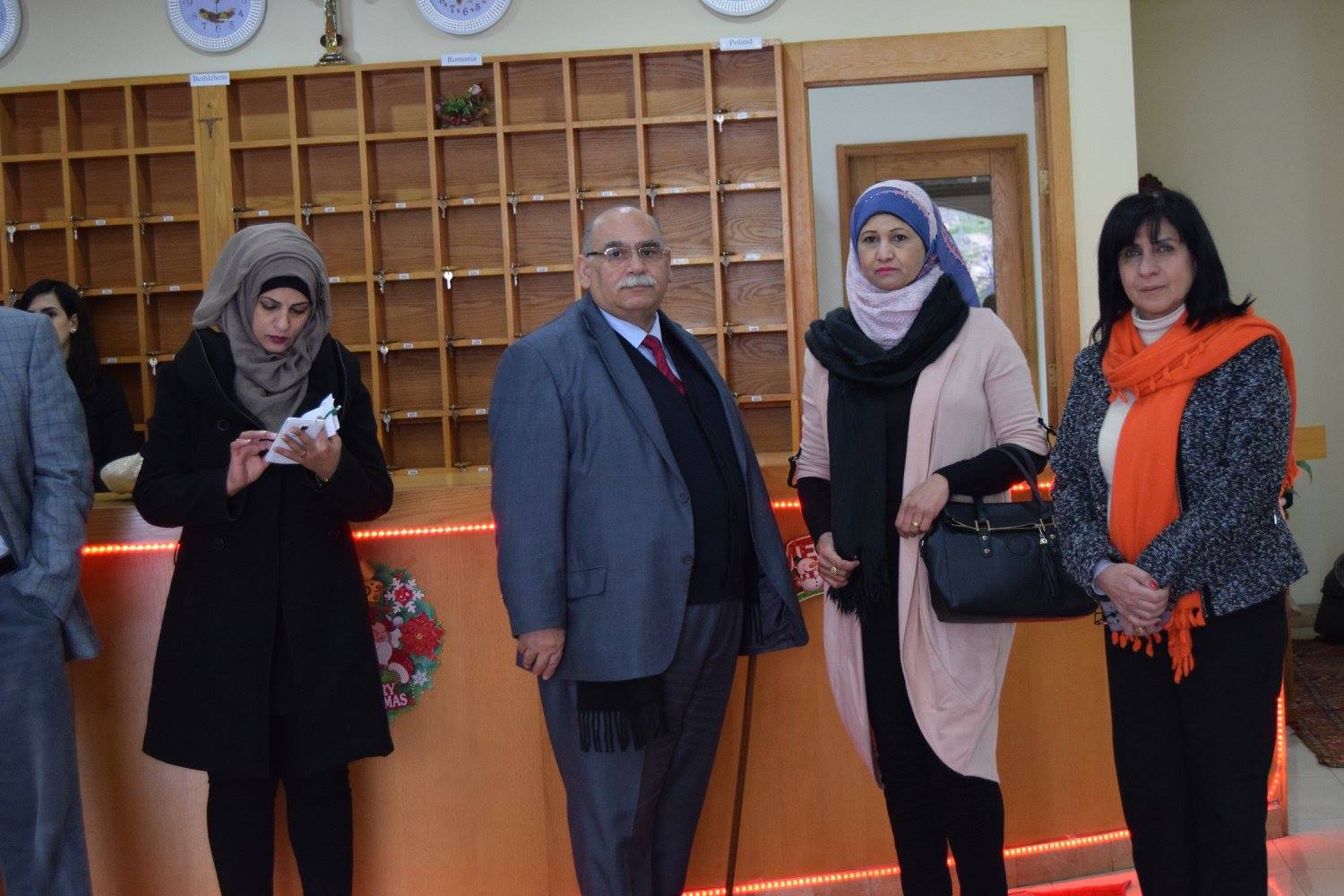 الحفل الميلادي الخاص بموظفي بلدية بيت لحم 13-1-2017