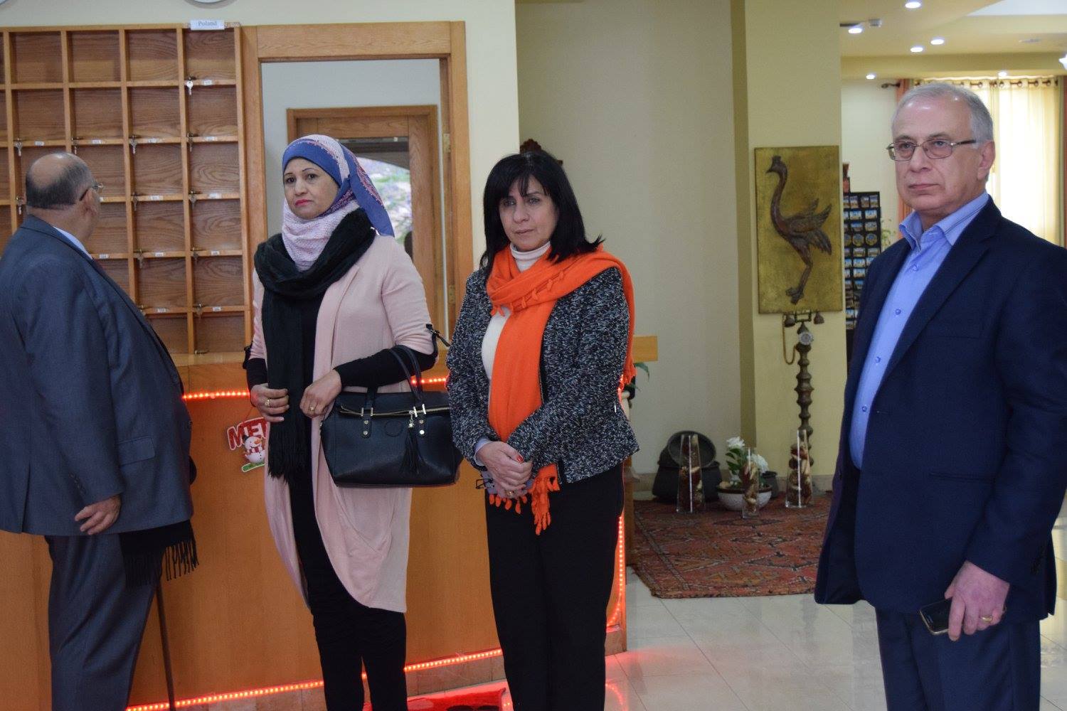 الحفل الميلادي الخاص بموظفي بلدية بيت لحم 13-1-2017