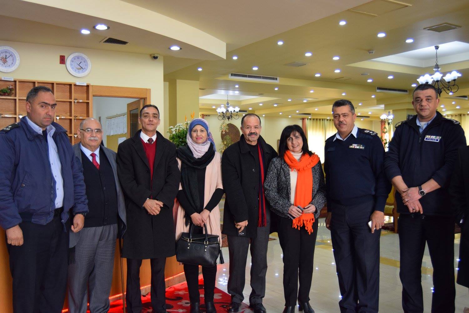 الحفل الميلادي الخاص بموظفي بلدية بيت لحم 13-1-2017