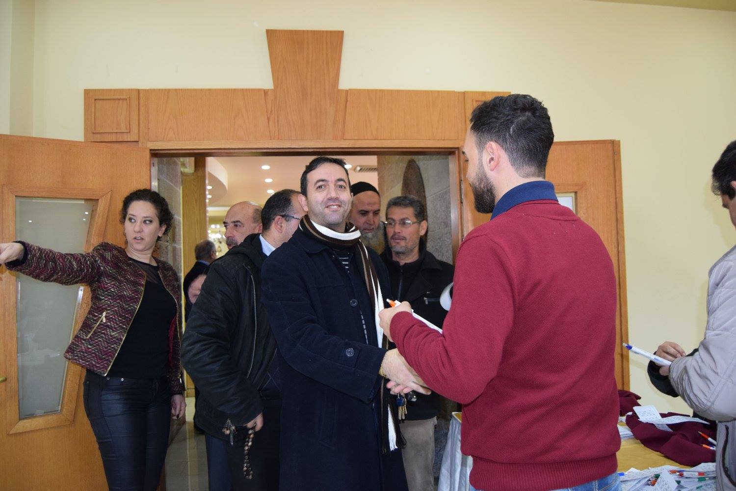 الحفل الميلادي الخاص بموظفي بلدية بيت لحم 13-1-2017