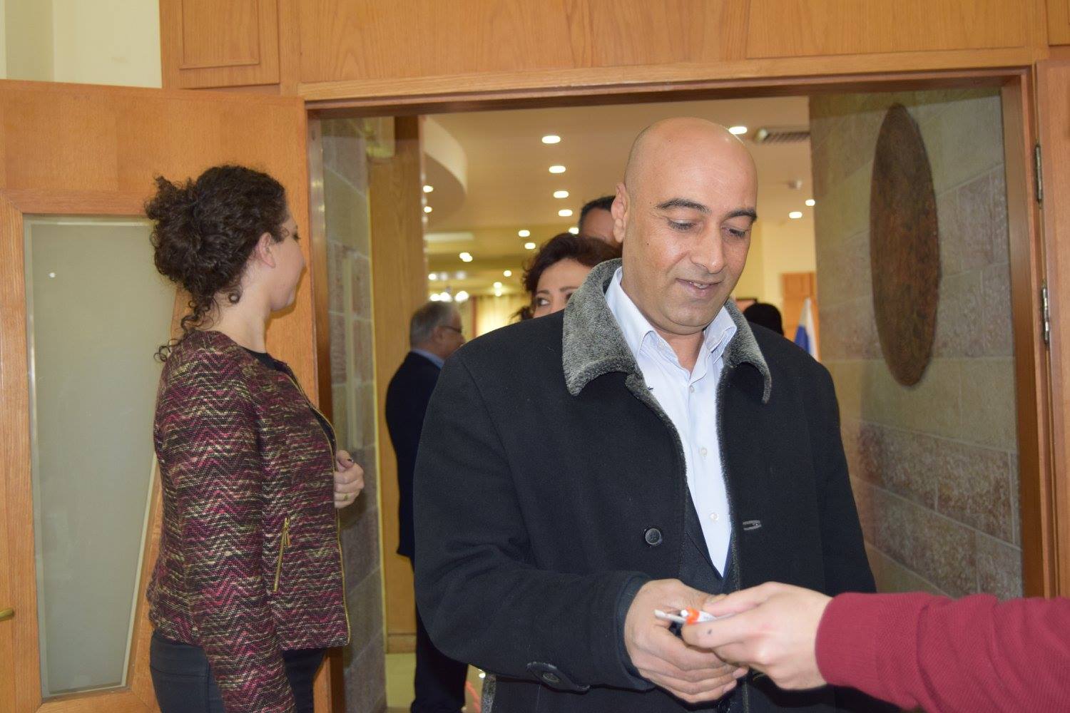 الحفل الميلادي الخاص بموظفي بلدية بيت لحم 13-1-2017