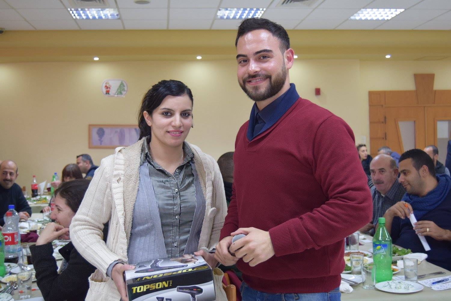 الحفل الميلادي الخاص بموظفي بلدية بيت لحم 13-1-2017