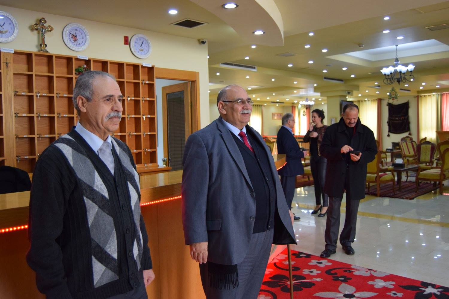 الحفل الميلادي الخاص بموظفي بلدية بيت لحم 13-1-2017