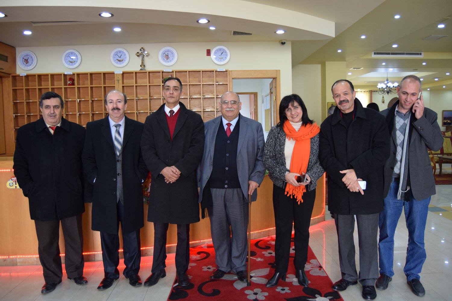 الحفل الميلادي الخاص بموظفي بلدية بيت لحم 13-1-2017