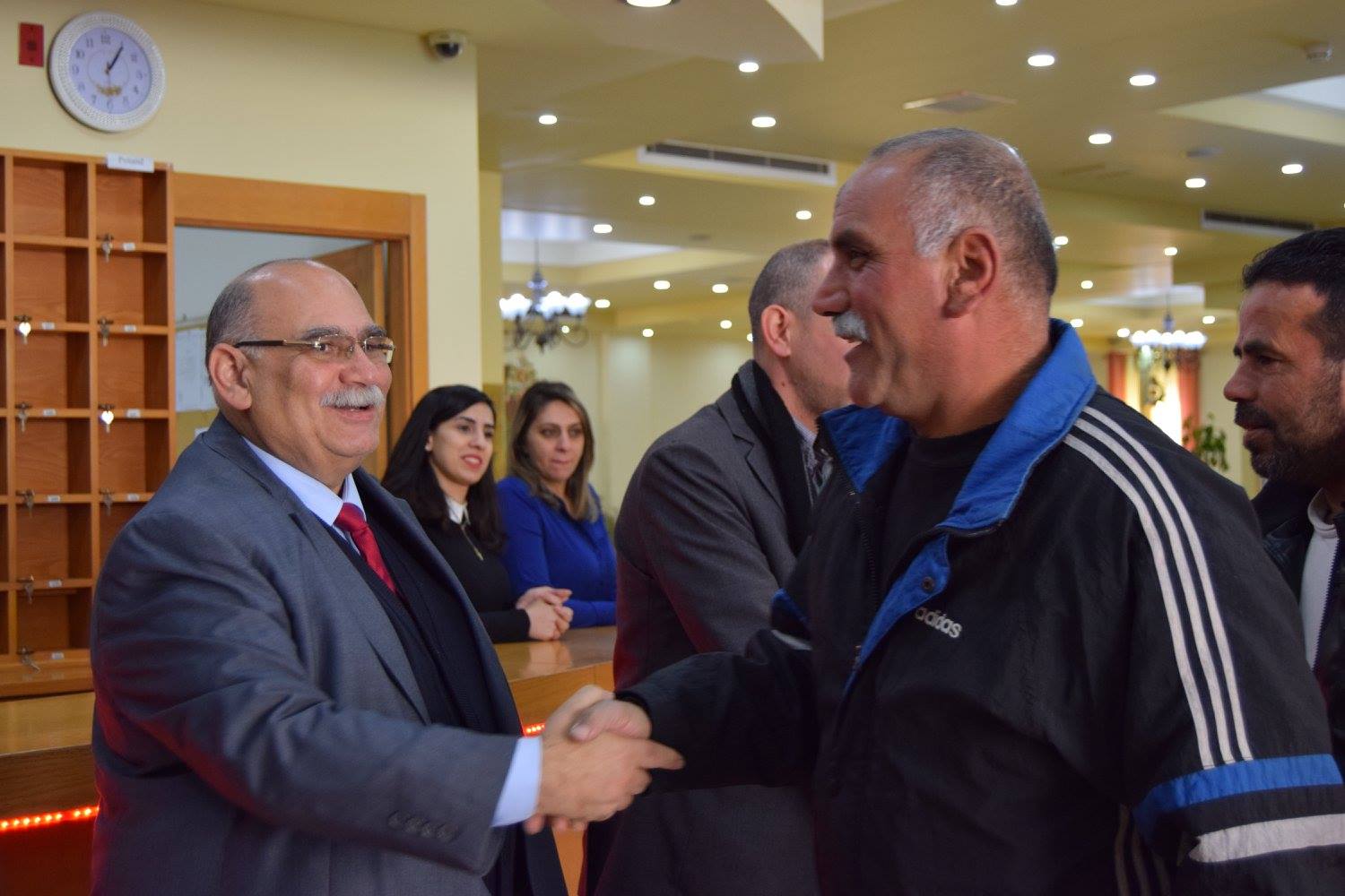 الحفل الميلادي الخاص بموظفي بلدية بيت لحم 13-1-2017