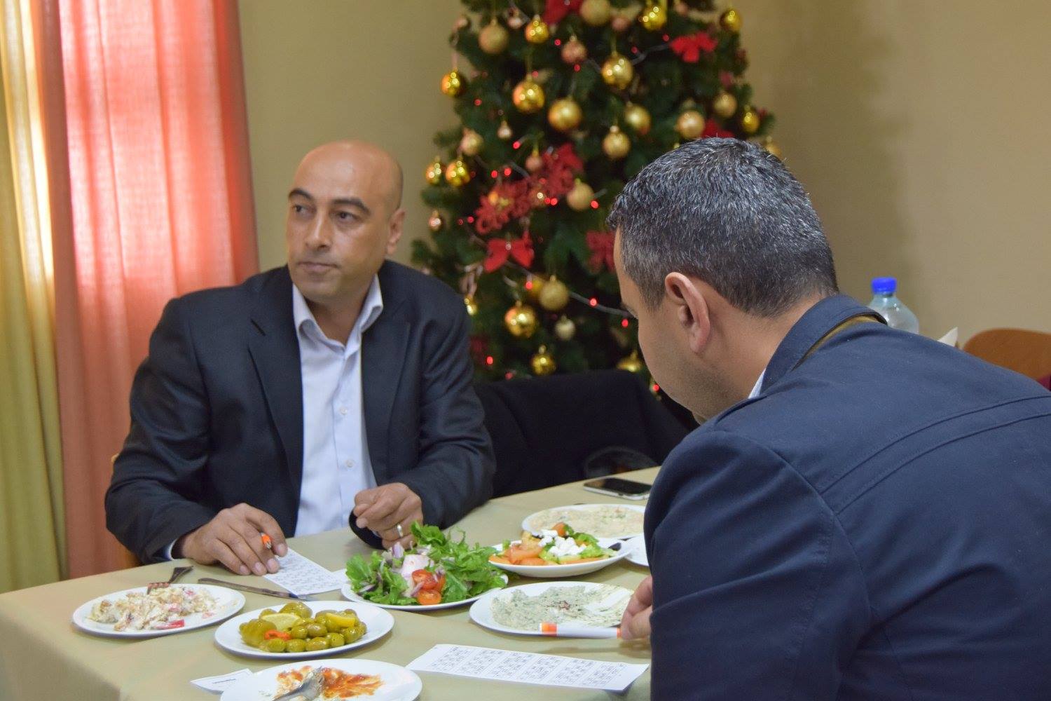 الحفل الميلادي الخاص بموظفي بلدية بيت لحم 13-1-2017