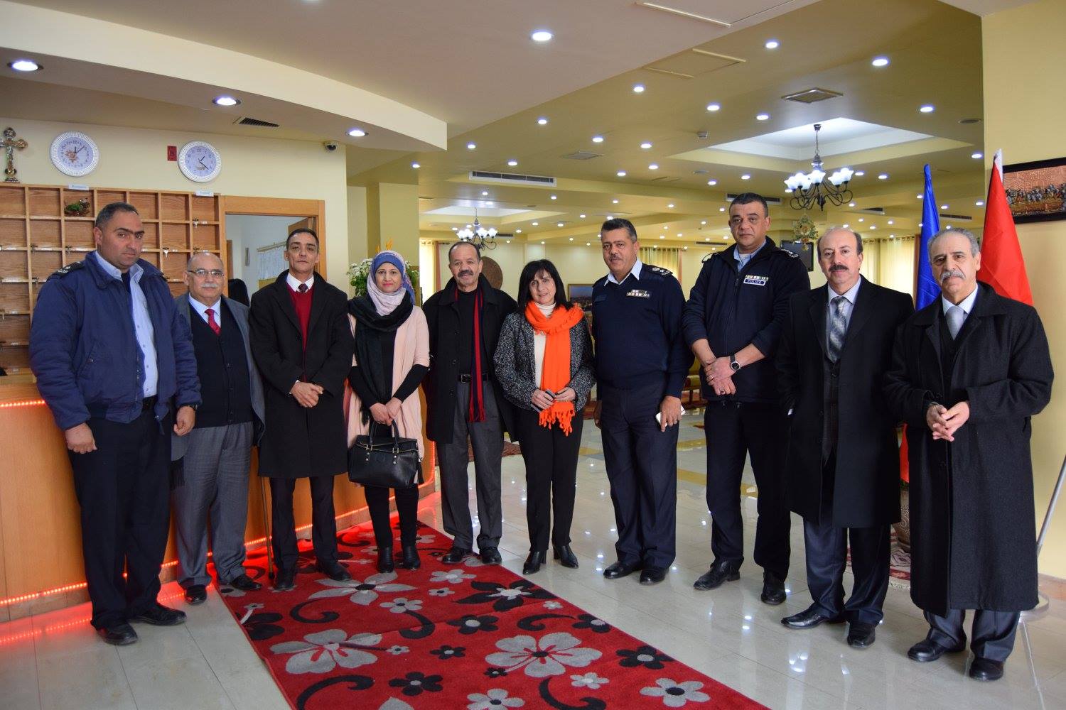 الحفل الميلادي الخاص بموظفي بلدية بيت لحم 13-1-2017