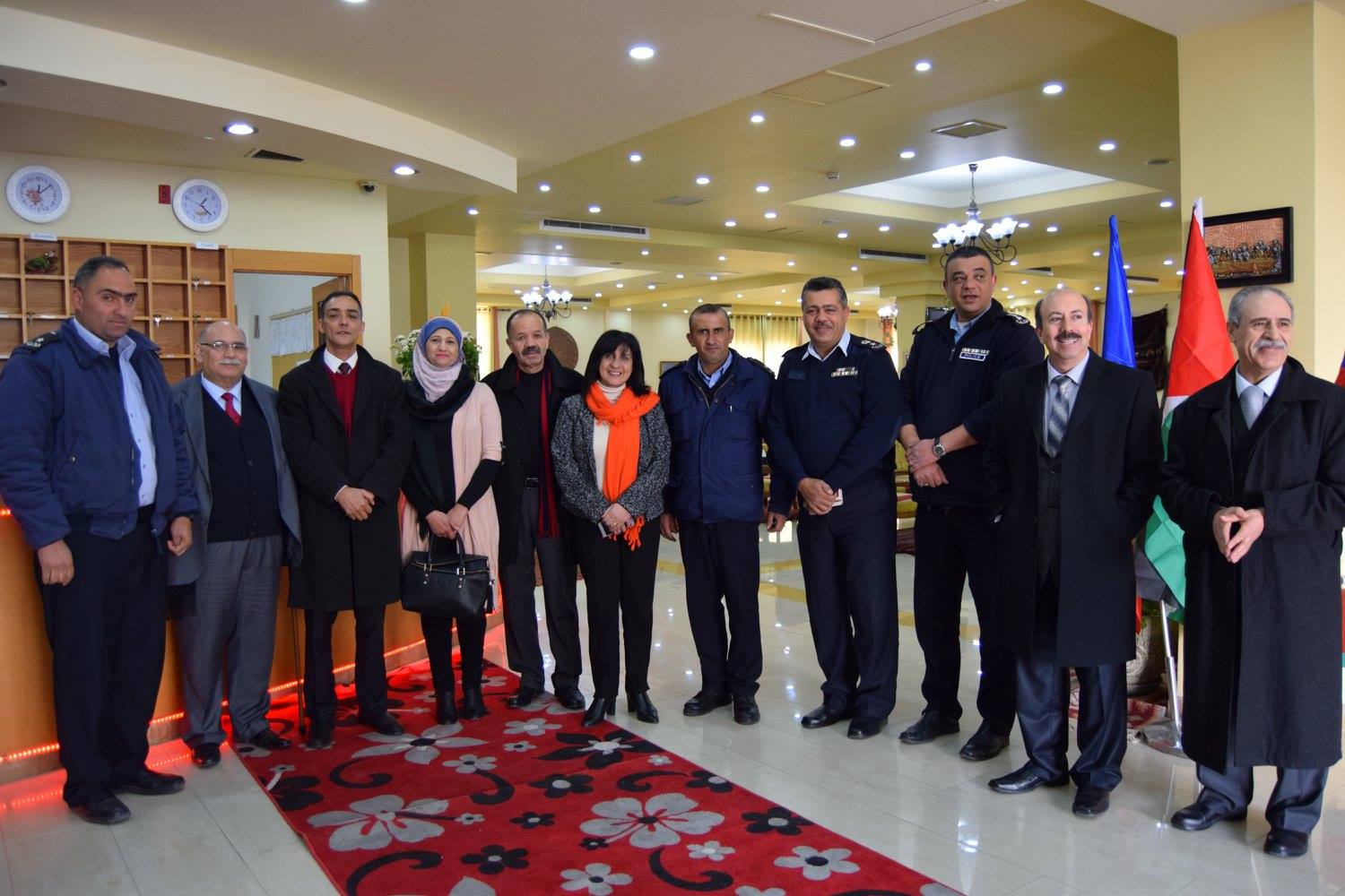 الحفل الميلادي الخاص بموظفي بلدية بيت لحم 13-1-2017