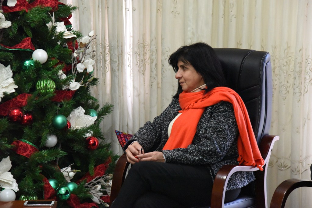 رئيسة بلدية بيت لحم تستقبل ممثلة النرويج في فلسطين ورئيس بلدية فلورنسا ويبحثون سبل تعزيز التعاون المشترك