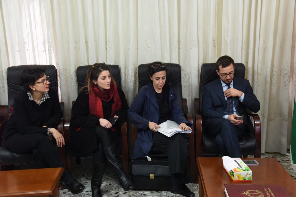 رئيسة بلدية بيت لحم تستقبل ممثلة النرويج في فلسطين ورئيس بلدية فلورنسا ويبحثون سبل تعزيز التعاون المشترك