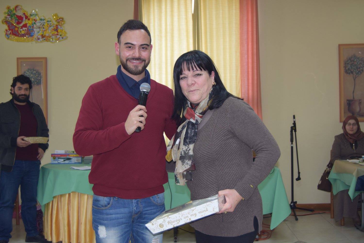 الحفل الميلادي الخاص بموظفي بلدية بيت لحم 13-1-2017