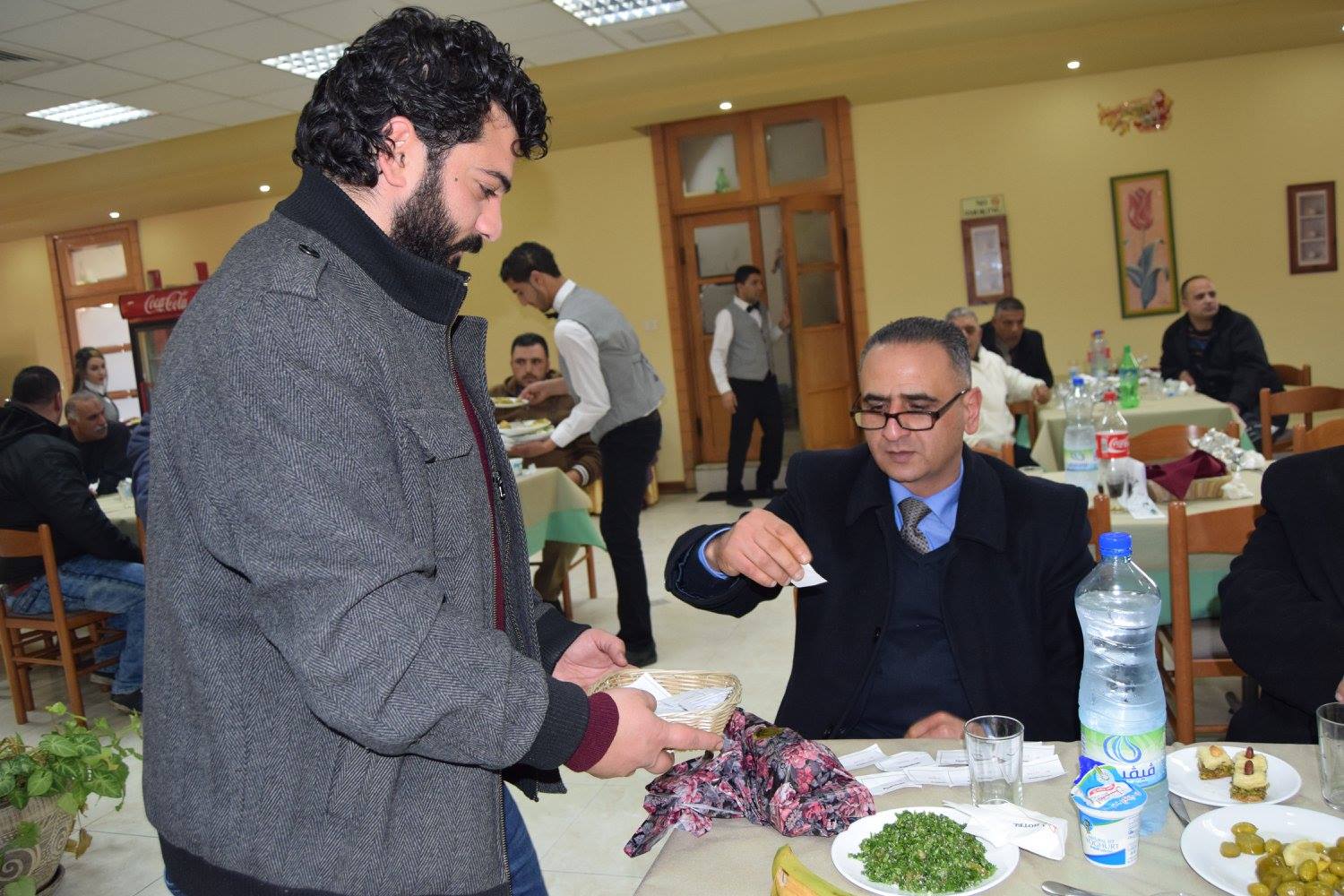 الحفل الميلادي الخاص بموظفي بلدية بيت لحم 13-1-2017