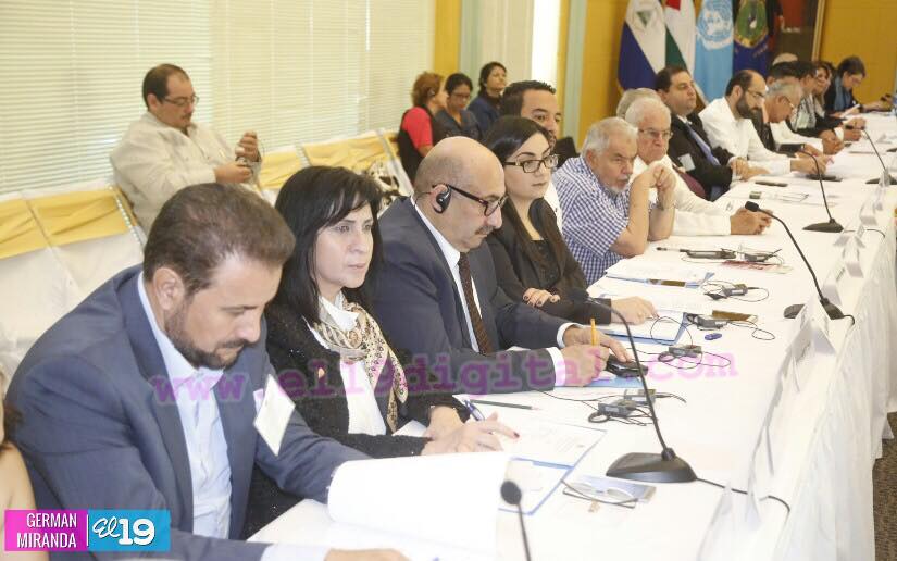 بابون وخميس يشاركان في اعمال اللجنة الأممية الخاصة بحقوق الشعب الفلسطيني غير القابلة للتصرف في نيكاراغوا