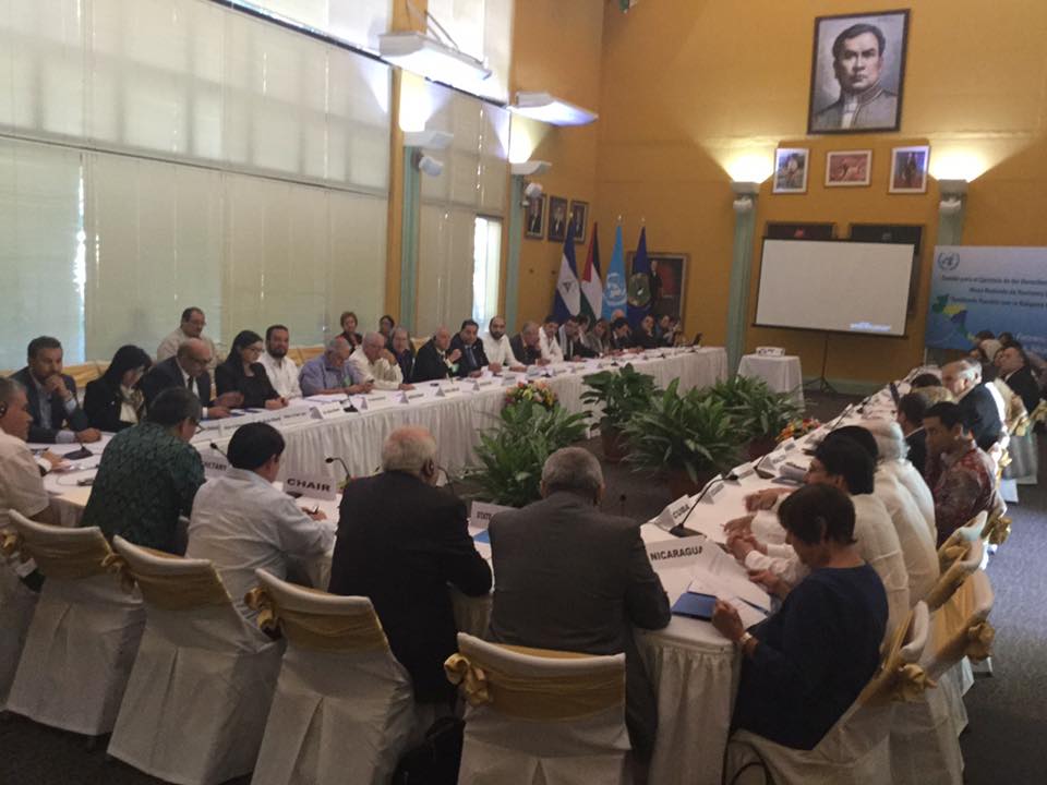 بابون وخميس يشاركان في اعمال اللجنة الأممية الخاصة بحقوق الشعب الفلسطيني غير القابلة للتصرف في نيكاراغوا