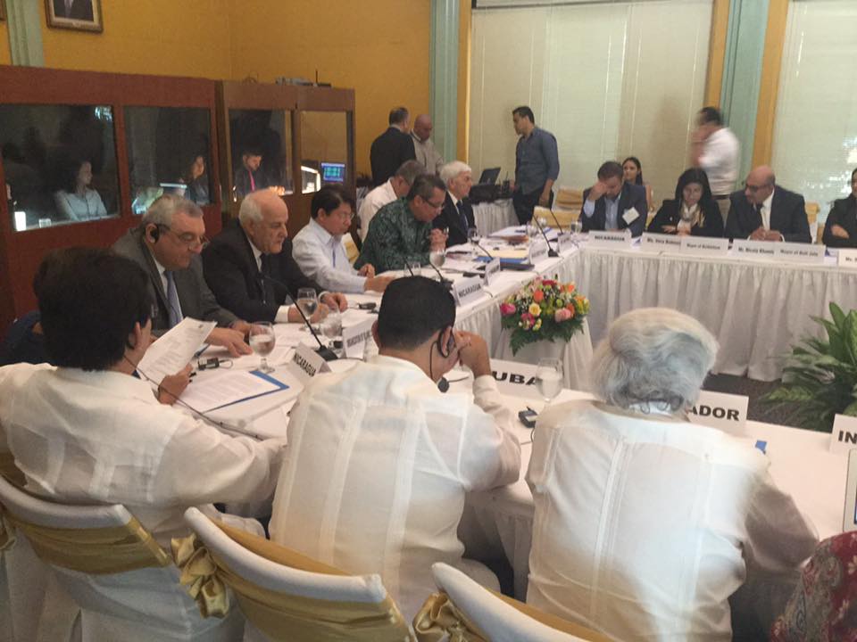 بابون وخميس يشاركان في اعمال اللجنة الأممية الخاصة بحقوق الشعب الفلسطيني غير القابلة للتصرف في نيكاراغوا