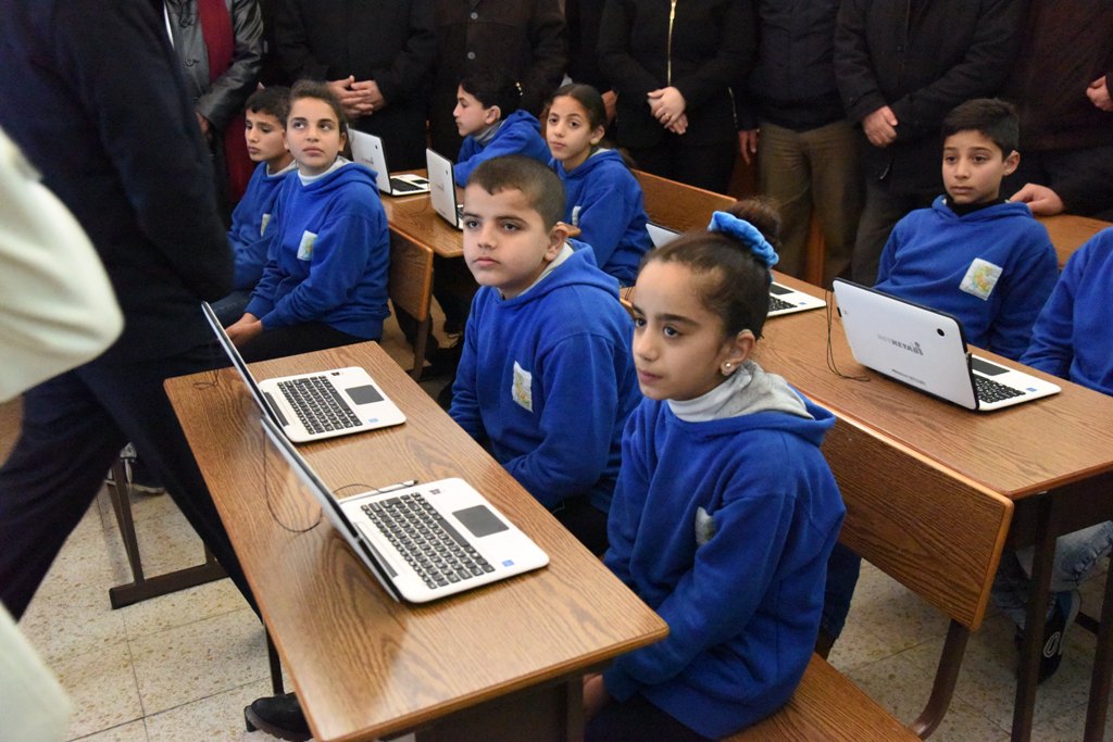 بلدية بيت لحم ومديرية التربية والتعليم تُطلِقان مشروع الرقمنة في مدينة بيت لحم