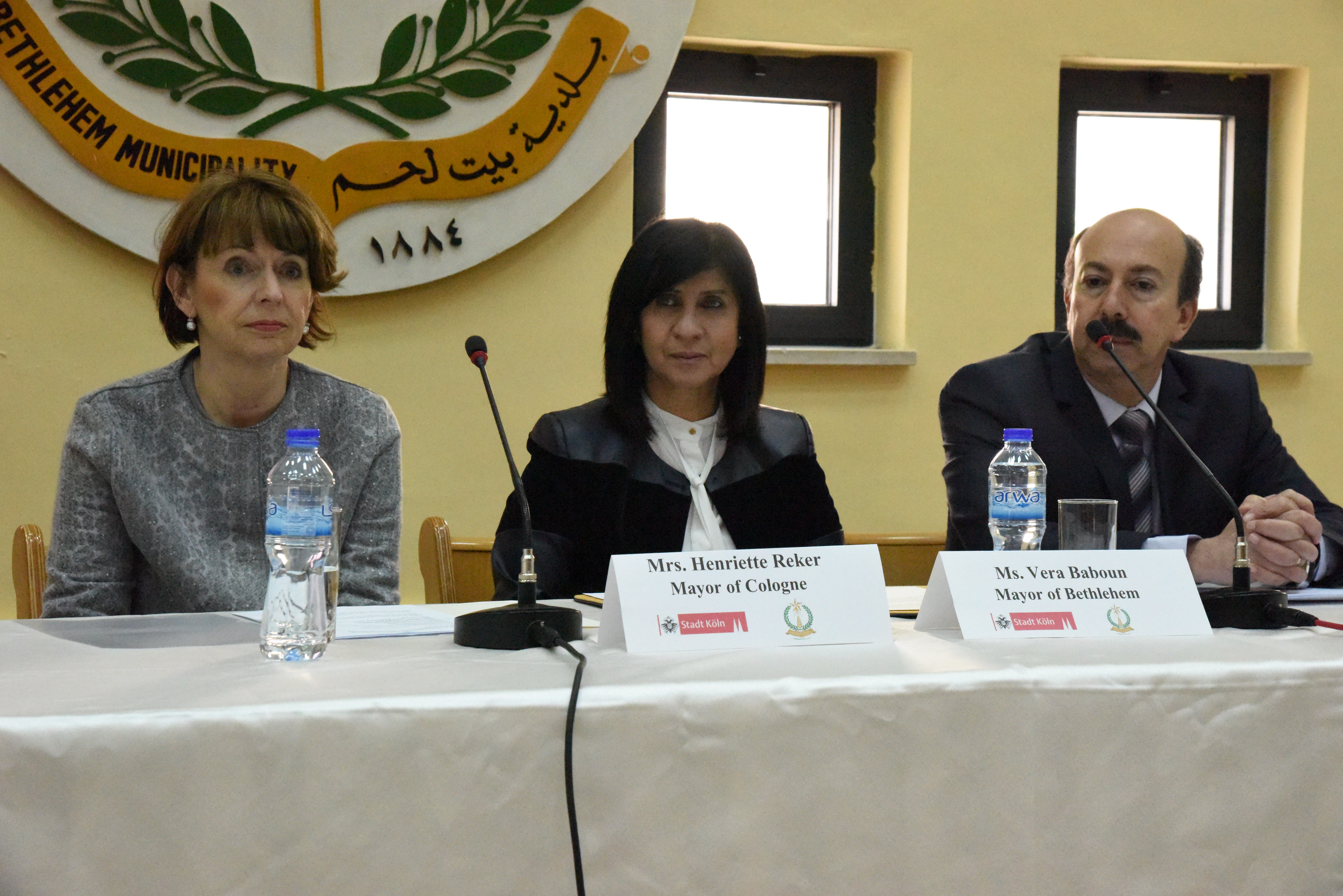  بابون  وريكر ورؤساء البلديات الشريكة يدشنون إفتتاح وإطلاق أعمال مجلس الخدمات المشترك لتطوير السياحة في محافظة بيت لحم