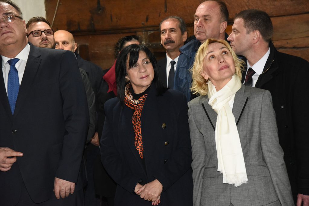 رئيسة بلدية بيت لحم تشارك في استقبال الرئيس البوسني 