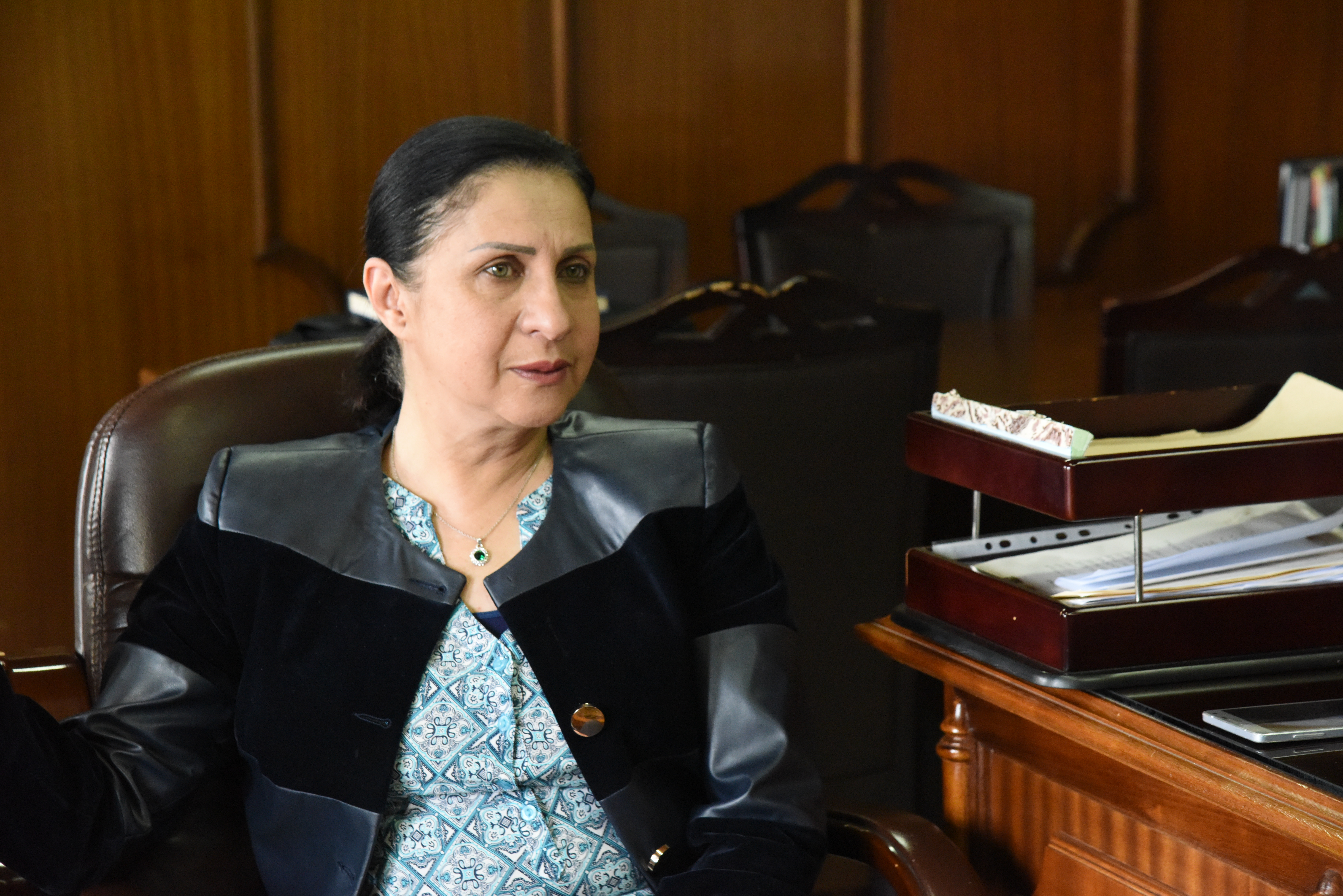 رئيسة بلدية بيت لحم تلتقي ممثل قبرص ويبحثان توقيع توأمة بين بيت لحم وبافوس 