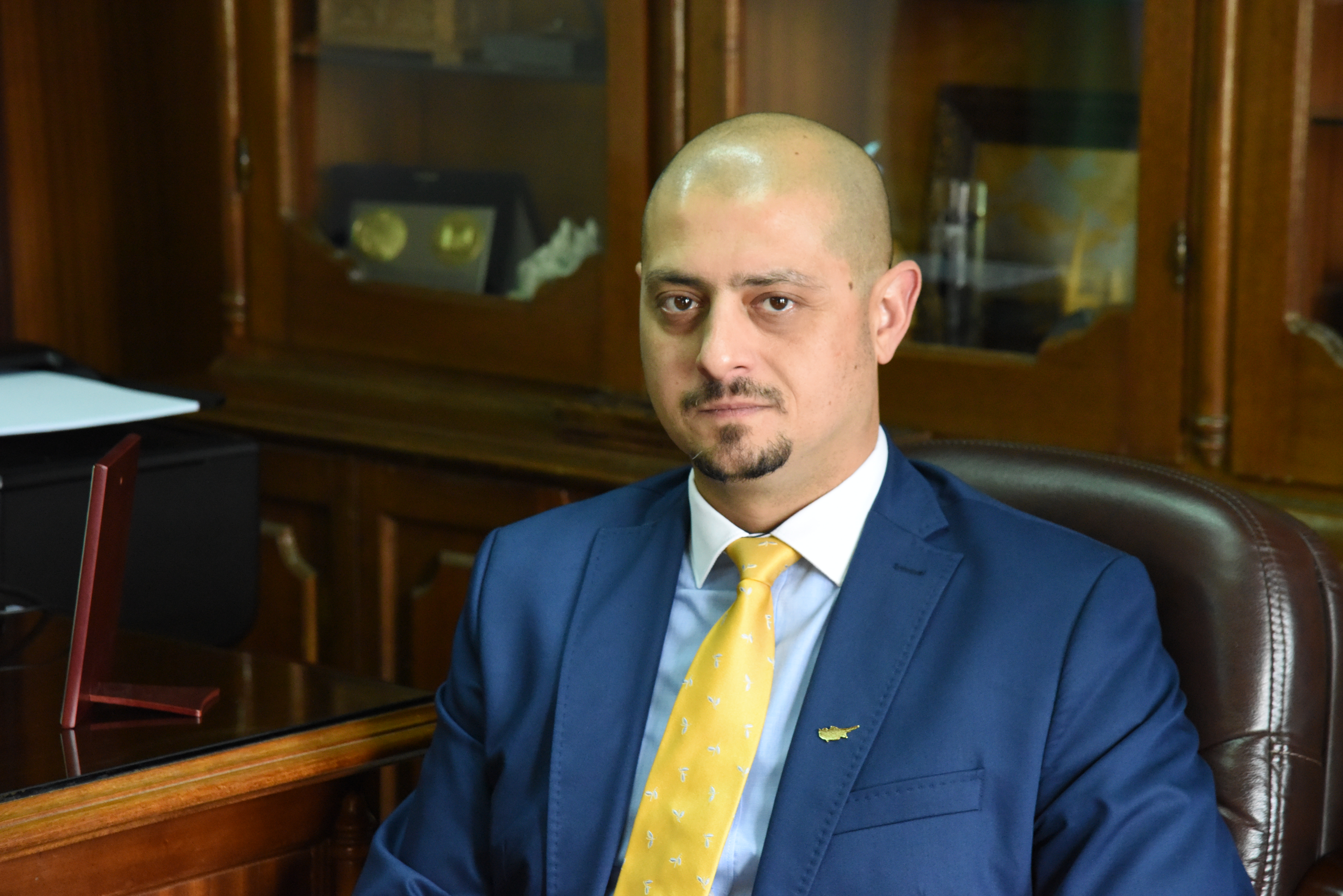 رئيسة بلدية بيت لحم تلتقي ممثل قبرص ويبحثان توقيع توأمة بين بيت لحم وبافوس 