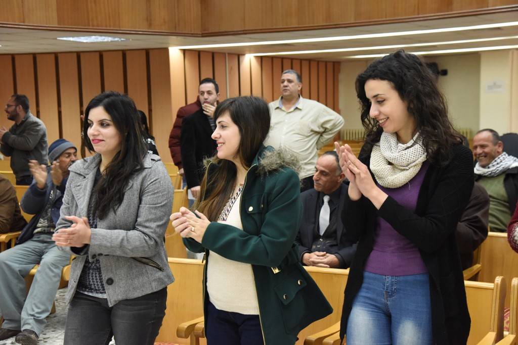 إحتفال عيد الأم في بلدية بيت لحم بحضور محبوب العرب يعقوب شاهين