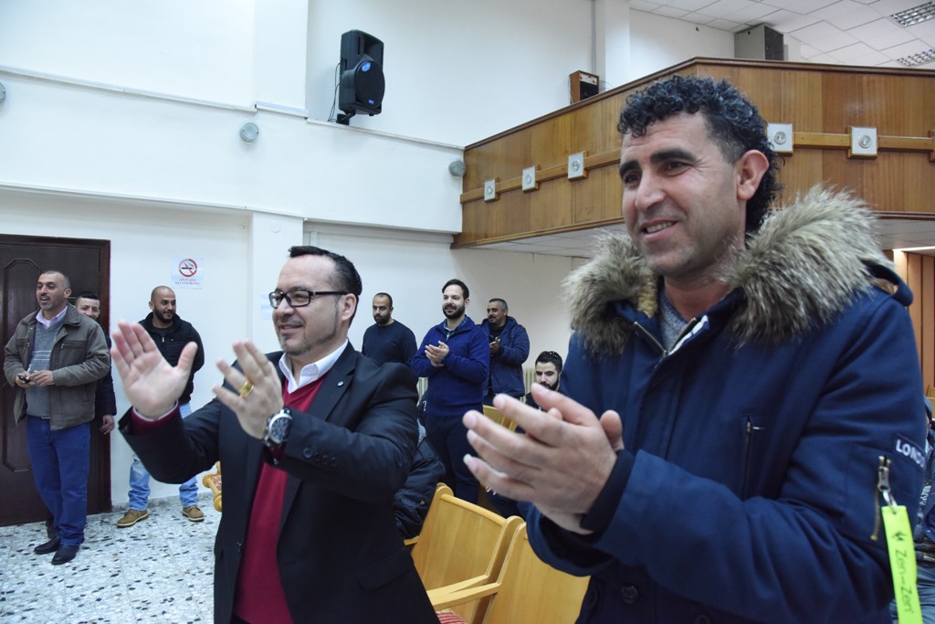 إحتفال عيد الأم في بلدية بيت لحم بحضور محبوب العرب يعقوب شاهين