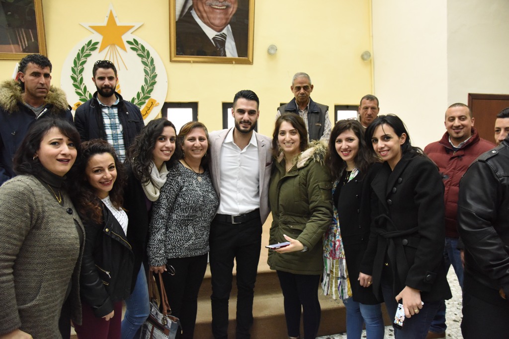 إحتفال عيد الأم في بلدية بيت لحم بحضور محبوب العرب يعقوب شاهين