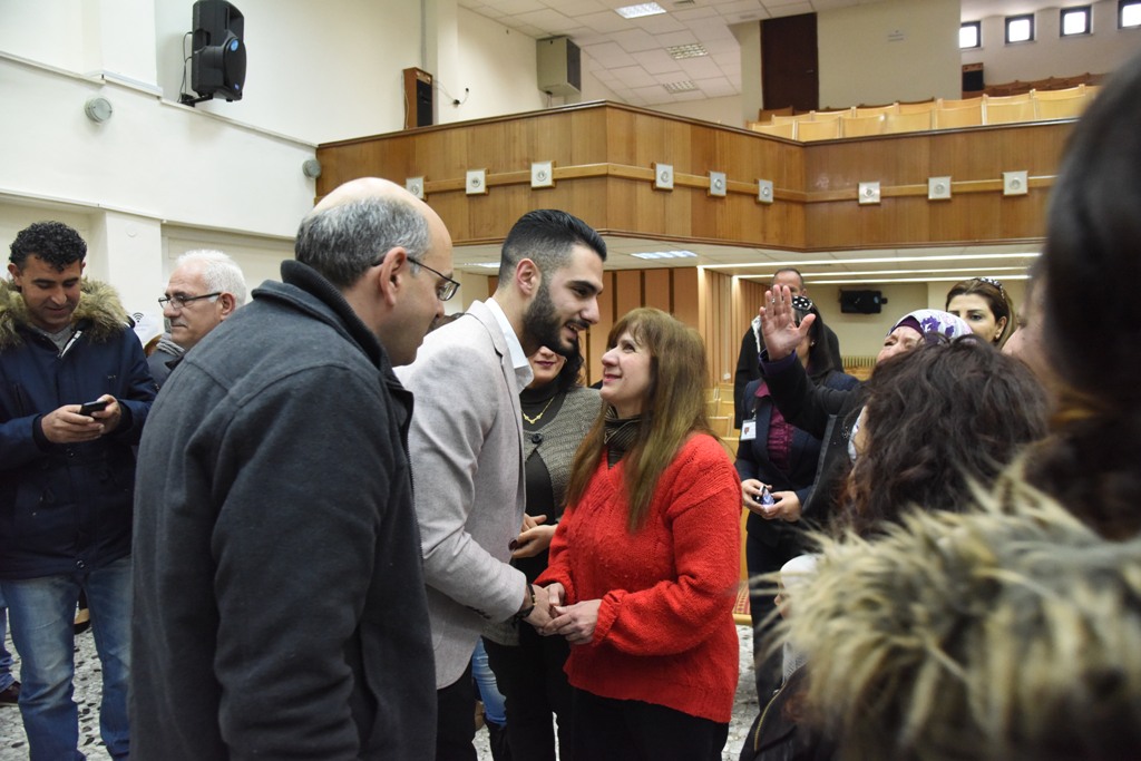 إحتفال عيد الأم في بلدية بيت لحم بحضور محبوب العرب يعقوب شاهين