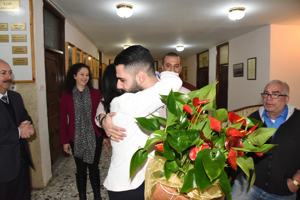 إحتفال عيد الأم في بلدية بيت لحم بحضور محبوب العرب يعقوب شاهين