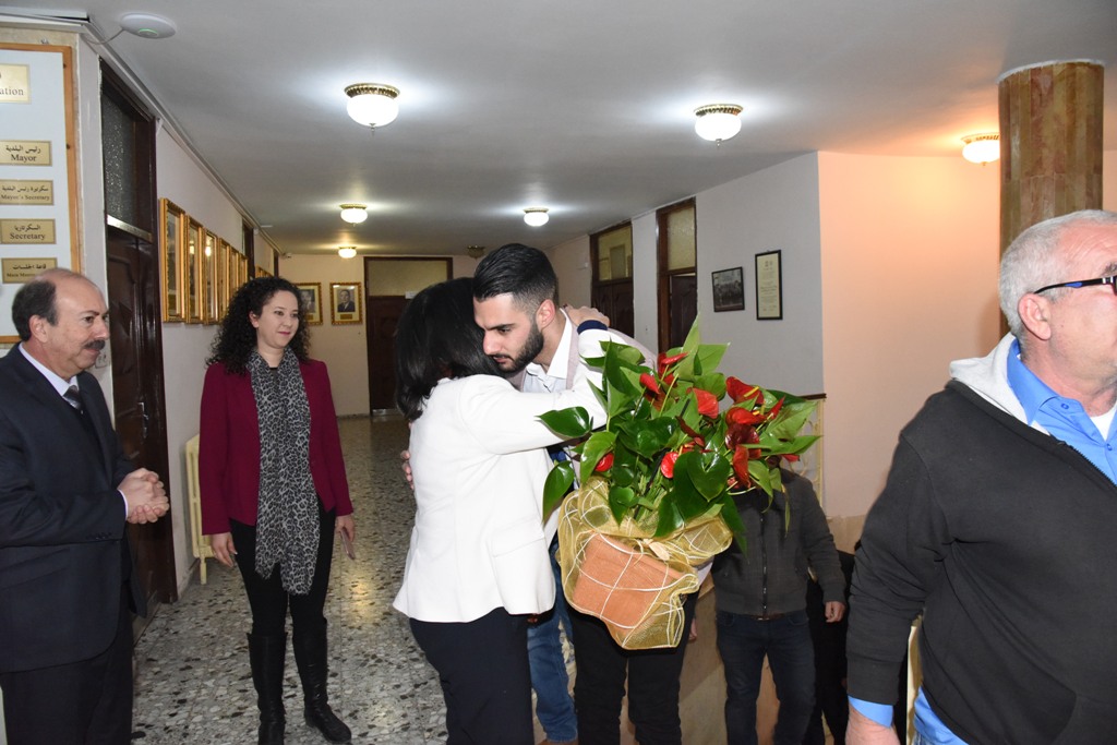 إحتفال عيد الأم في بلدية بيت لحم بحضور محبوب العرب يعقوب شاهين