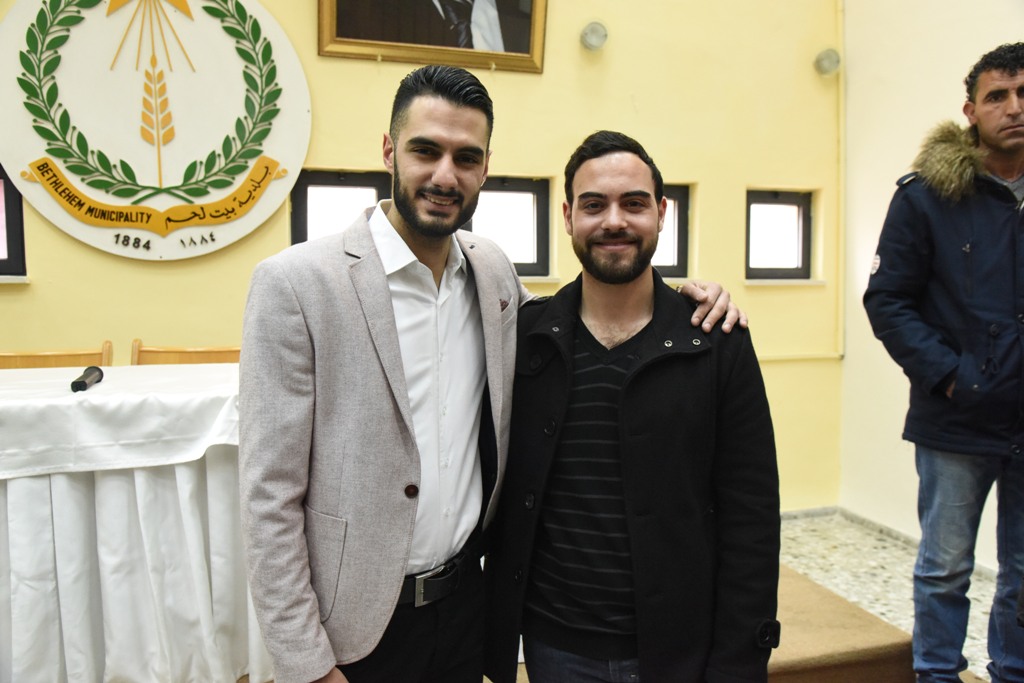 إحتفال عيد الأم في بلدية بيت لحم بحضور محبوب العرب يعقوب شاهين