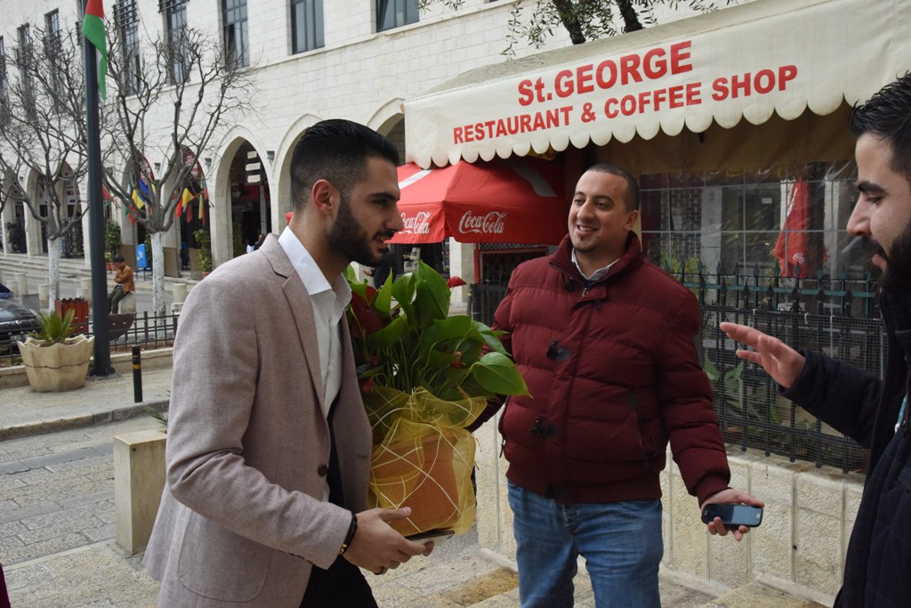 إحتفال عيد الأم في بلدية بيت لحم بحضور محبوب العرب يعقوب شاهين