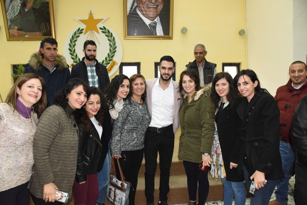 إحتفال عيد الأم في بلدية بيت لحم بحضور محبوب العرب يعقوب شاهين