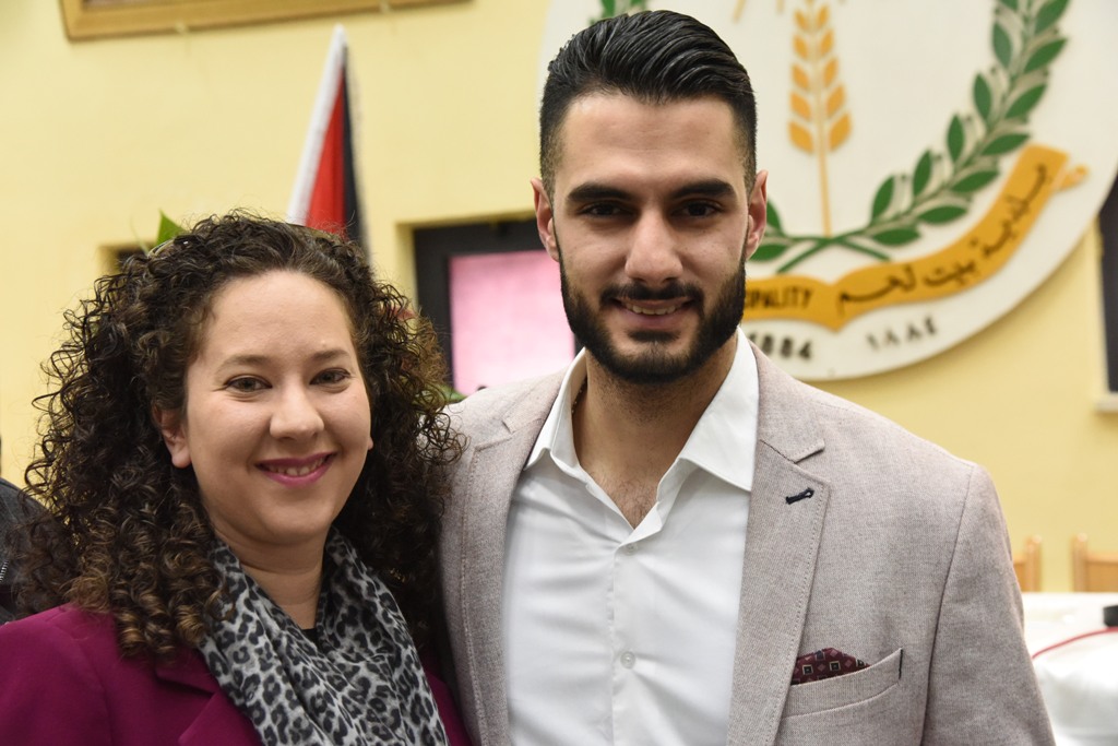 إحتفال عيد الأم في بلدية بيت لحم بحضور محبوب العرب يعقوب شاهين