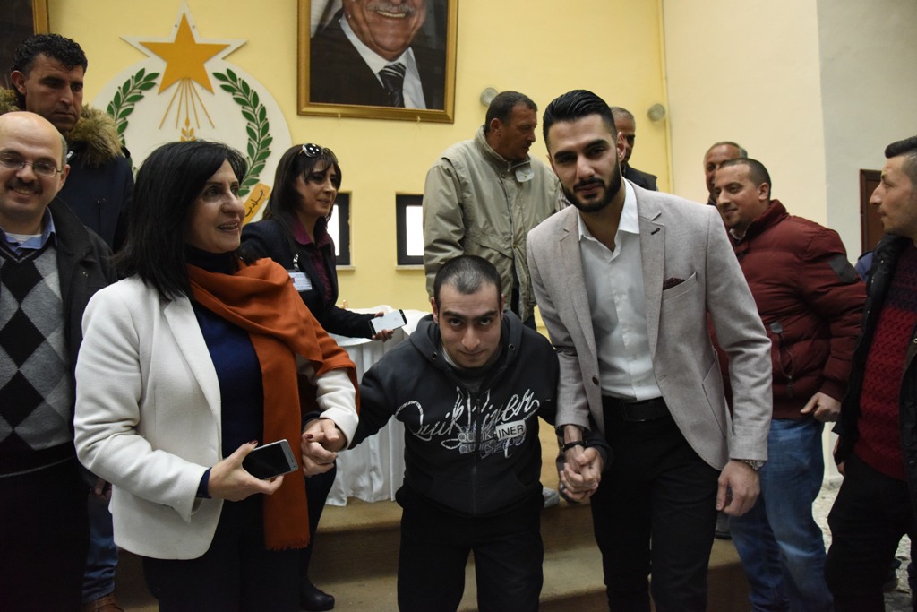 إحتفال عيد الأم في بلدية بيت لحم بحضور محبوب العرب يعقوب شاهين