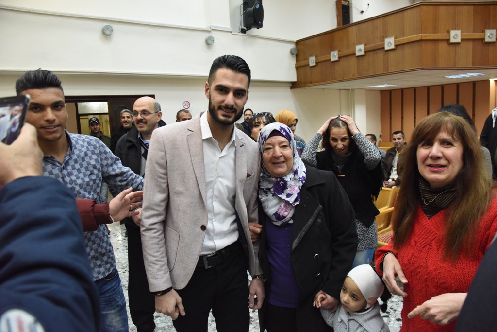 إحتفال عيد الأم في بلدية بيت لحم بحضور محبوب العرب يعقوب شاهين