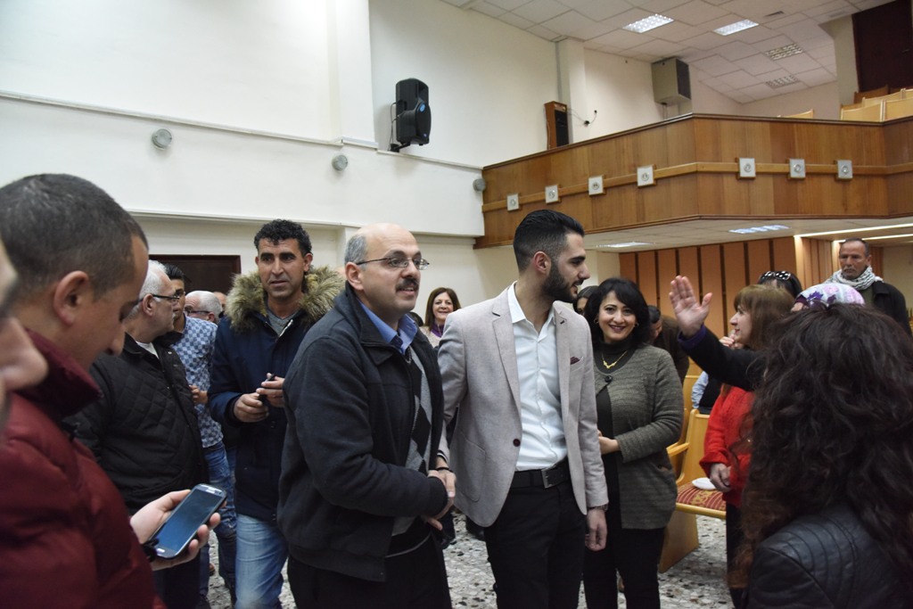 إحتفال عيد الأم في بلدية بيت لحم بحضور محبوب العرب يعقوب شاهين