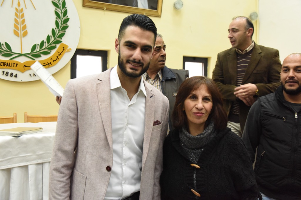 إحتفال عيد الأم في بلدية بيت لحم بحضور محبوب العرب يعقوب شاهين