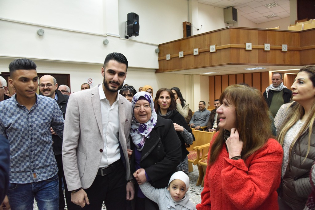 إحتفال عيد الأم في بلدية بيت لحم بحضور محبوب العرب يعقوب شاهين