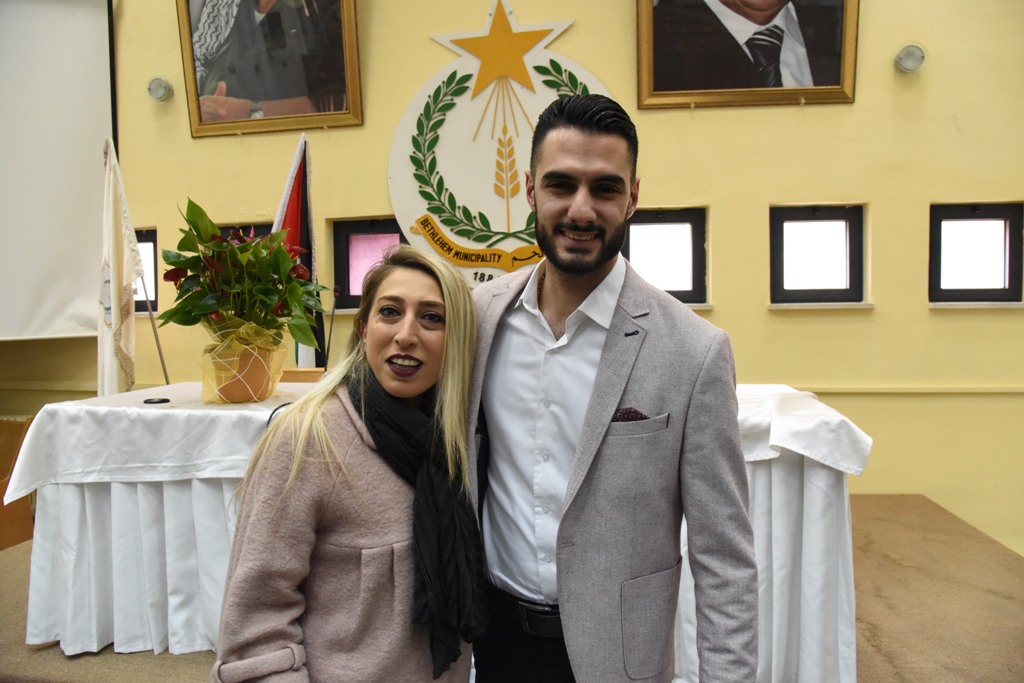 إحتفال عيد الأم في بلدية بيت لحم بحضور محبوب العرب يعقوب شاهين