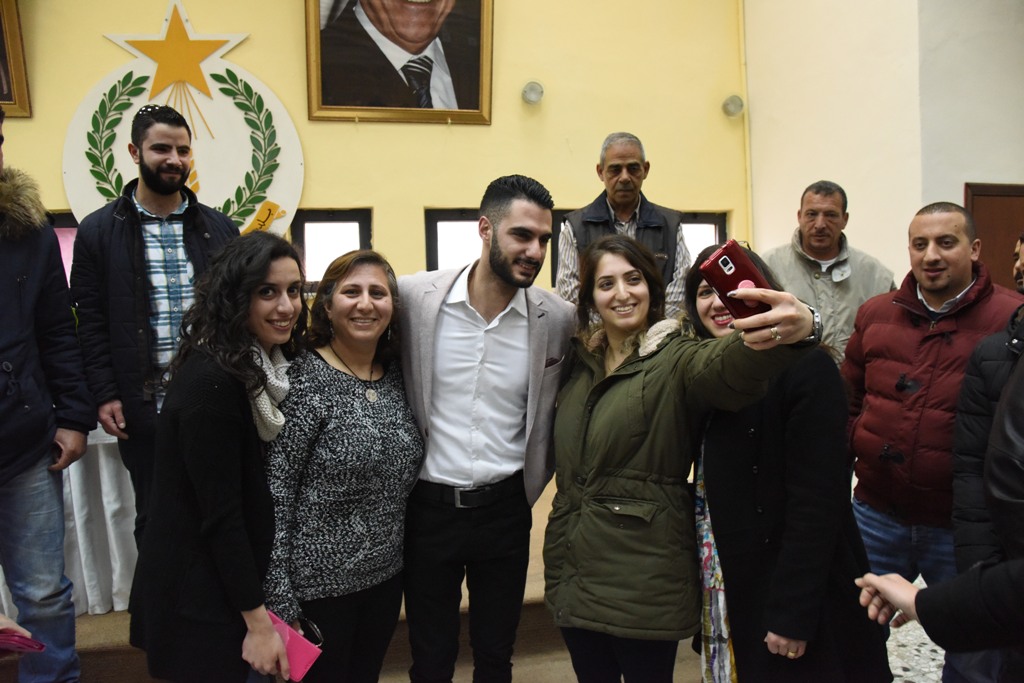 إحتفال عيد الأم في بلدية بيت لحم بحضور محبوب العرب يعقوب شاهين