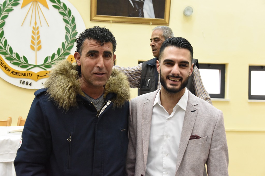 إحتفال عيد الأم في بلدية بيت لحم بحضور محبوب العرب يعقوب شاهين