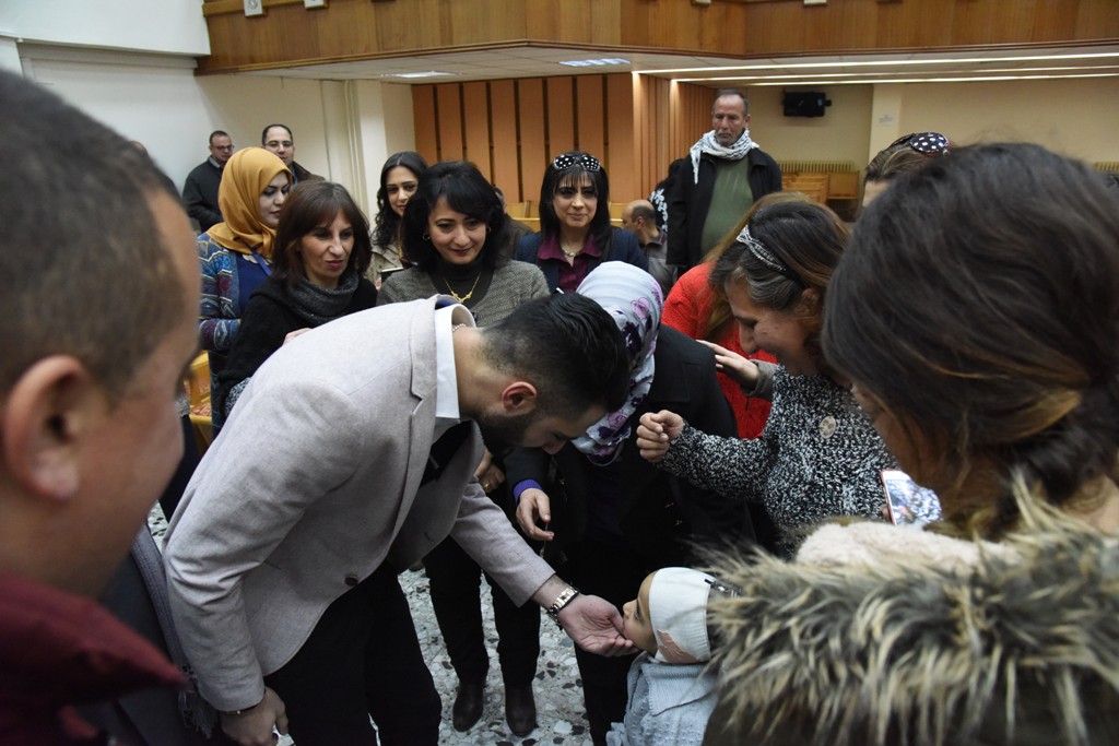 إحتفال عيد الأم في بلدية بيت لحم بحضور محبوب العرب يعقوب شاهين