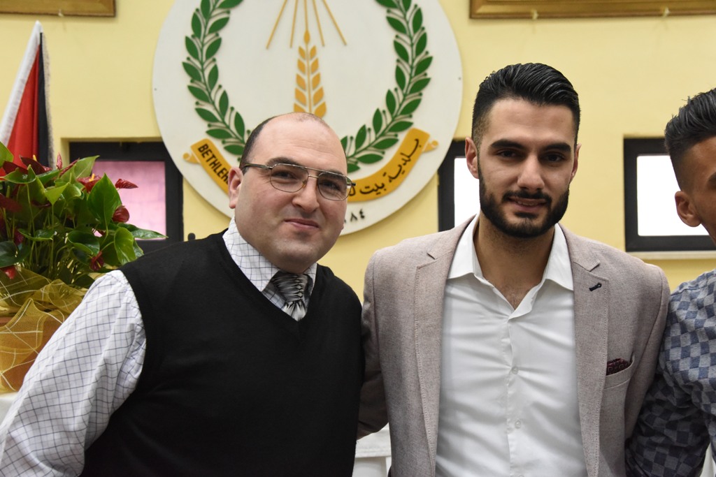 إحتفال عيد الأم في بلدية بيت لحم بحضور محبوب العرب يعقوب شاهين