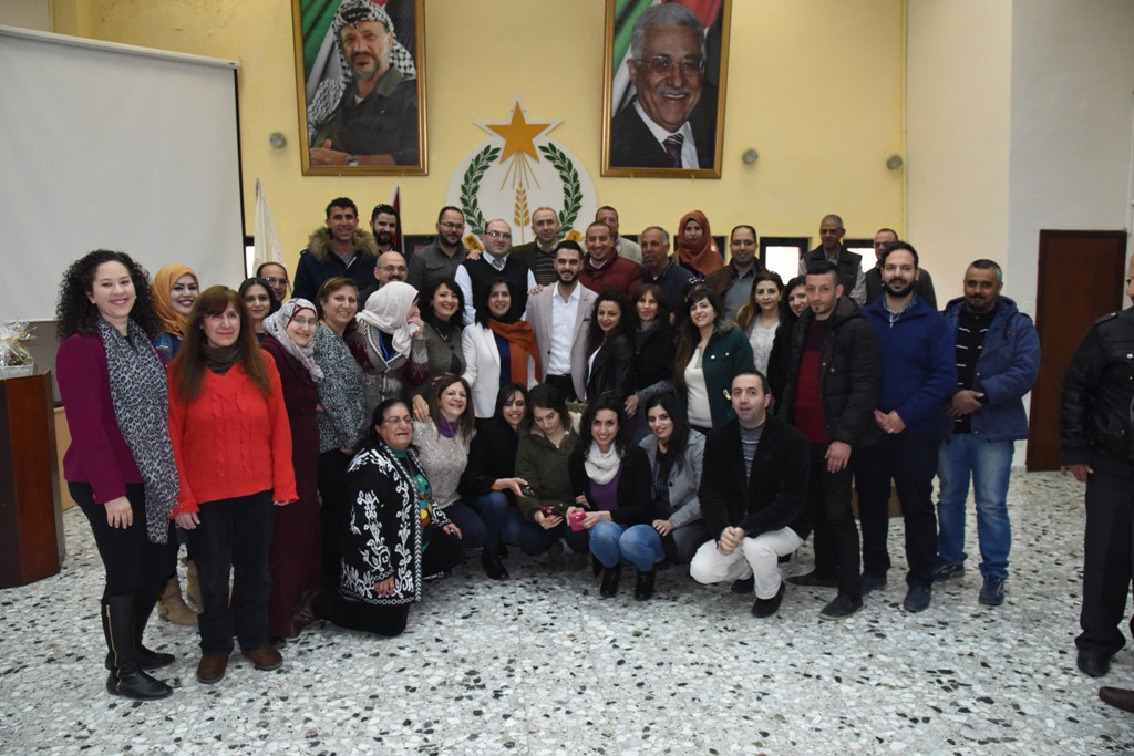 إحتفال عيد الأم في بلدية بيت لحم بحضور محبوب العرب يعقوب شاهين