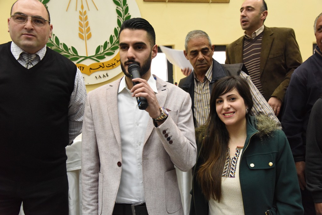 إحتفال عيد الأم في بلدية بيت لحم بحضور محبوب العرب يعقوب شاهين