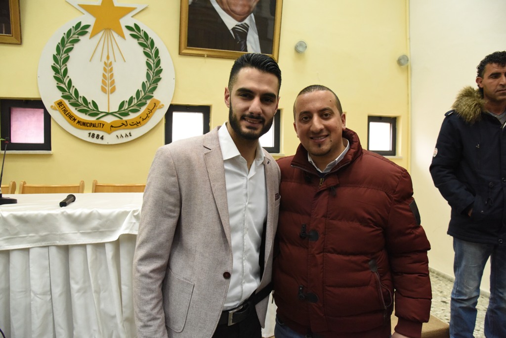 إحتفال عيد الأم في بلدية بيت لحم بحضور محبوب العرب يعقوب شاهين