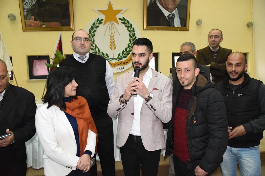 إحتفال عيد الأم في بلدية بيت لحم بحضور محبوب العرب يعقوب شاهين