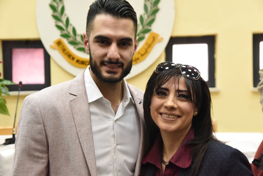 إحتفال عيد الأم في بلدية بيت لحم بحضور محبوب العرب يعقوب شاهين