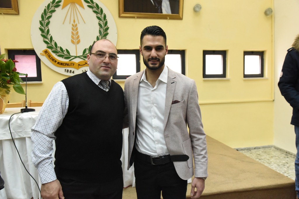 إحتفال عيد الأم في بلدية بيت لحم بحضور محبوب العرب يعقوب شاهين